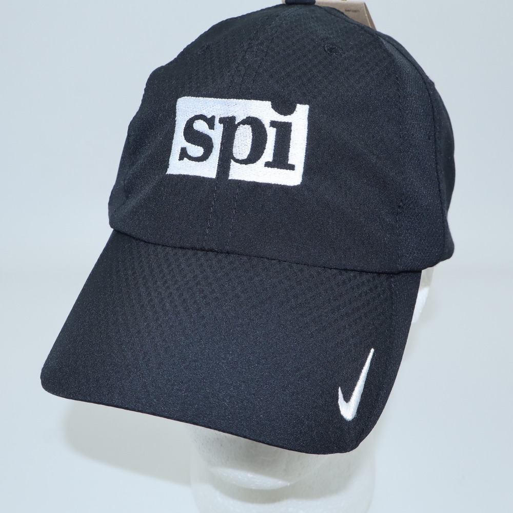 Nike Golf Club Cap Black spi Embroidery Dri-FIT Adjustable Hat FD9709-010 M/L